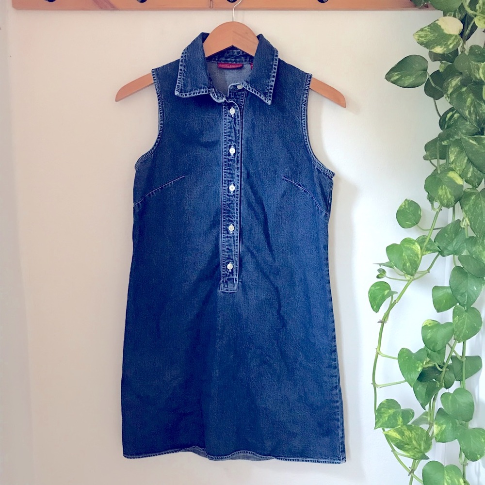 Banana Republic denim dress size 6 sleeveless